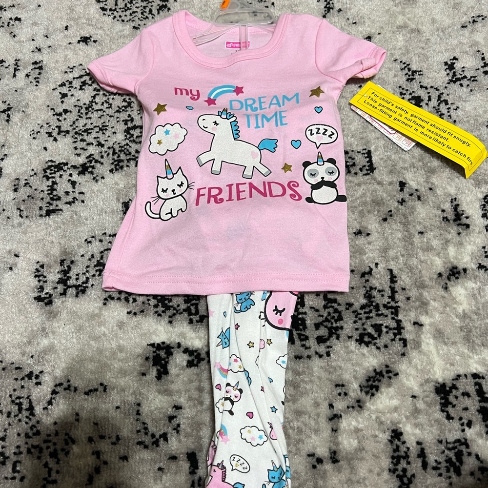 Dinosaur pajama set 2t